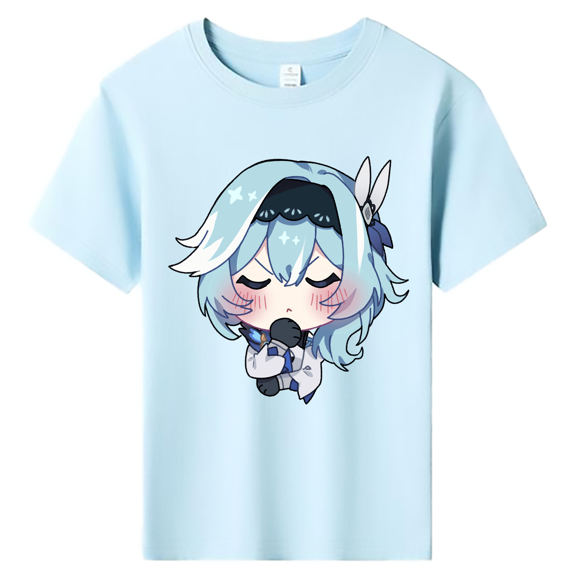 げんし神 优菈 ゆうら genshin Yūra 綿100％キッズTシャツ（フロントプリント）